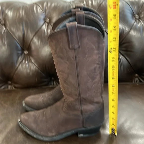 Old West women’s brown cowboy boots size 9 EE (extra large) - Picture 8 of 10